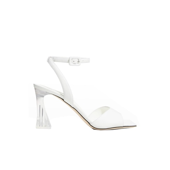 Giussepe Zanotti Vanilla Clear Heel Sandals - Picture 4 of 8